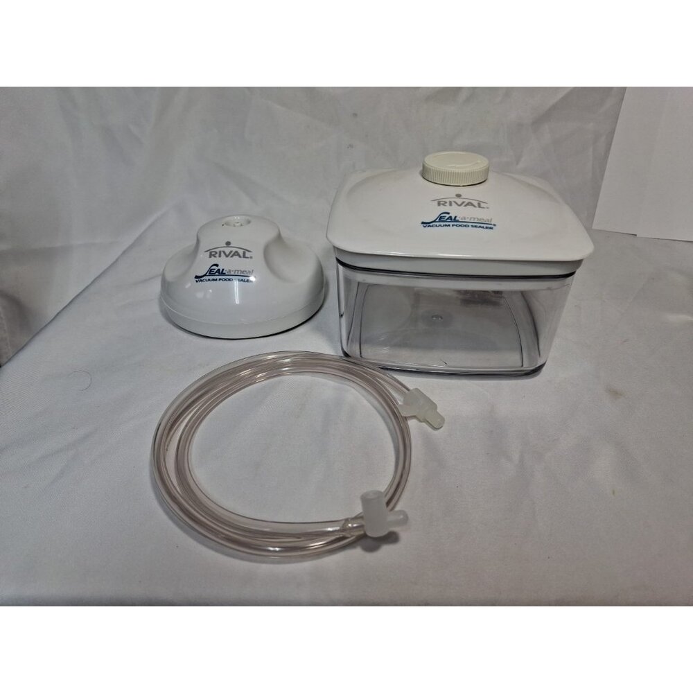 RIVAL Seal-a-Meal Vacuum Seal Canister Container, Jar Lid Sealer, Accessory Hose